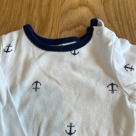 Janie and Jack nautical onsie. - Picture 2 of 2